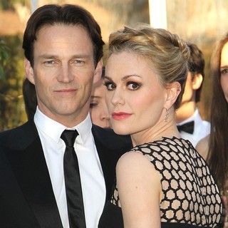 Stephen Moyer, Anna Paquin in 21st Annual Elton John AIDS Foundation's Oscar Viewing Party
