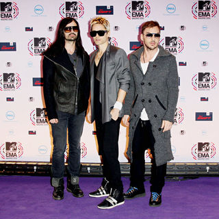 30 Seconds to Mars in MTV Europe Music Awards 2010 - Arrivals