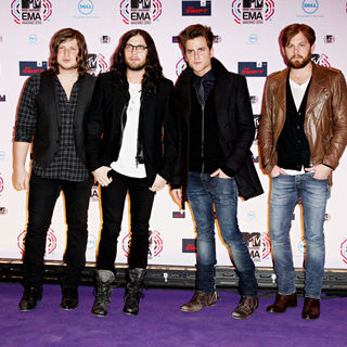Kings of Leon in MTV Europe Music Awards 2010 - Arrivals