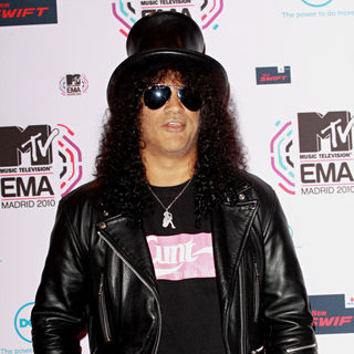 Slash in MTV Europe Music Awards 2010 - Arrivals