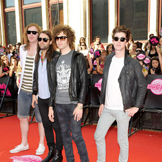Hot Hot Heat in 2010 MuchMusic Video Awards - Red Carpet Arrivals - muchmusic_arrivals_001_wenn2896758