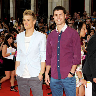 Ben Nemtin, Duncan Penn in 2010 MuchMusic Video Awards - Red Carpet Arrivals