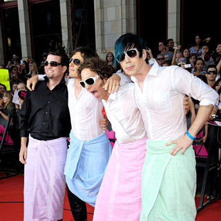 Marianas Trench in 2010 MuchMusic Video Awards - Red Carpet Arrivals