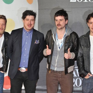 Mumford & Sons in The 2013 Brit Awards - Arrivals