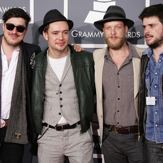 Mumford & Sons in 55th Annual GRAMMY Awards - Arrivals