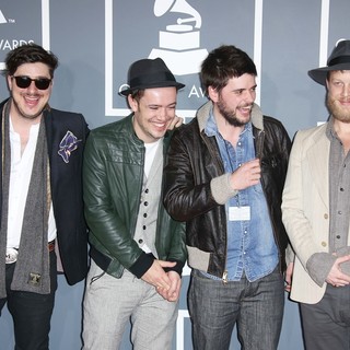 Mumford & Sons in 55th Annual GRAMMY Awards - Arrivals