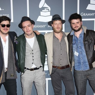 Mumford & Sons in 55th Annual GRAMMY Awards - Arrivals