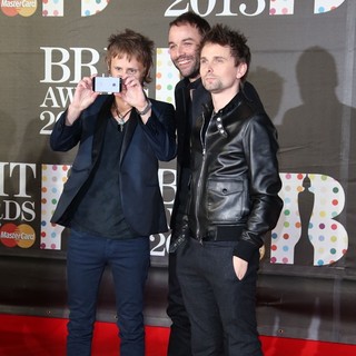 Muse in The 2013 Brit Awards - Arrivals