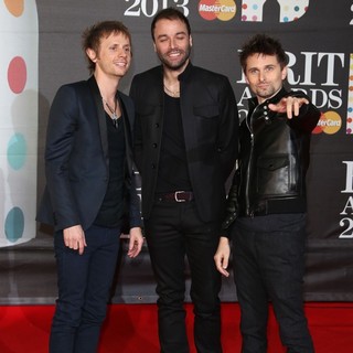 Muse in The 2013 Brit Awards - Arrivals