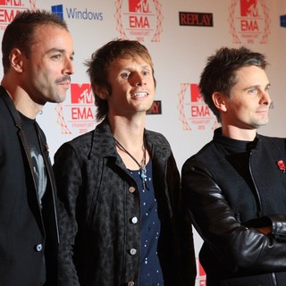 Muse in The MTV EMA's 2012 - Arrivals