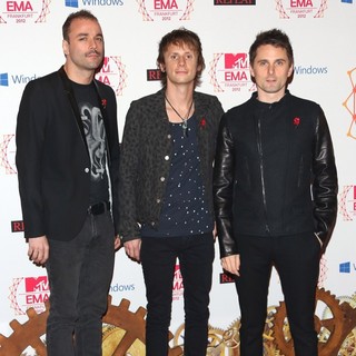 Muse in The MTV EMA's 2012 - Arrivals