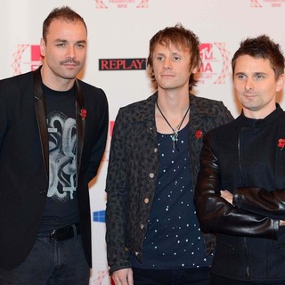 Muse in The MTV EMA's 2012 - Arrivals