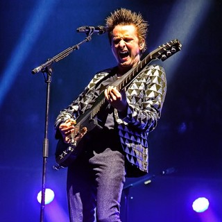 Matthew Bellamy, Muse in Muse Performing Live in Concert at The Hartwall Arena