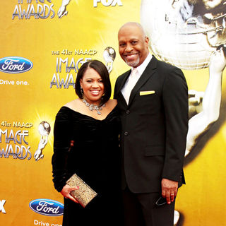 Chandra Wilson, James Pickens Jr. in 41st NAACP Image Awards - Arrivals