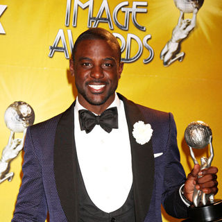 Lance Gross in 41st NAACP Image Awards - Press Room