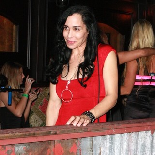 Nadya Suleman in Nadya Suleman Celebrating Her Birthday