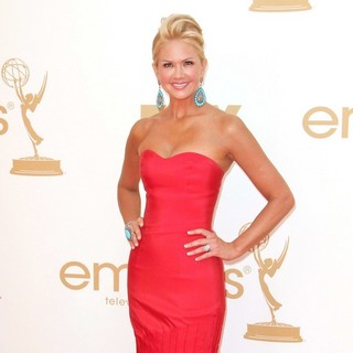 Nancy O'Dell in The 63rd Primetime Emmy Awards - Arrivals