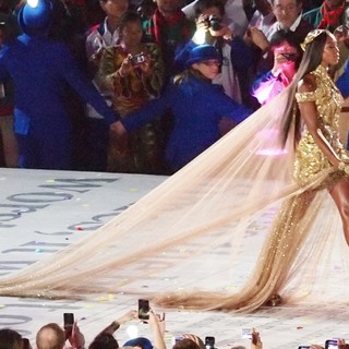Naomi Campbell in London 2012 Olympic Games - Closing Ceremony