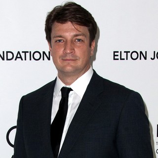 Nathan Fillion in The 20th Annual Elton John AIDS Foundation's Oscar Viewing Party - Arrivals