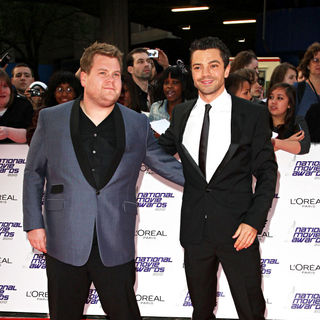 James Corden, Dominic Cooper in National Movie Awards - Arrivals