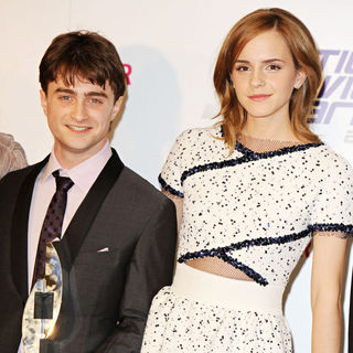Daniel Radcliffe, Emma Watson in National Movie Awards - Press Room