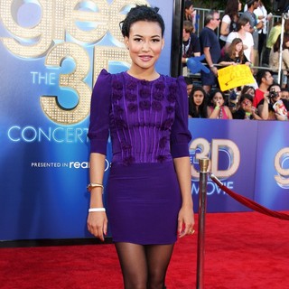 Naya Rivera in The World Premiere of Glee The 3D Concert Movie - Arrivals