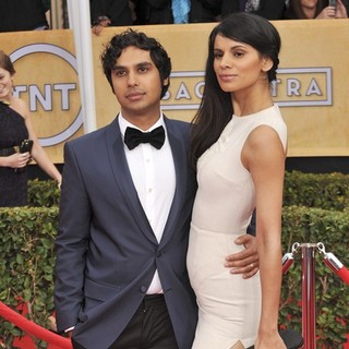 Kunal Nayyar, Neha Kapur in 19th Annual Screen Actors Guild Awards - Arrivals