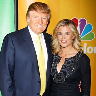 Donald Trump, Alison Sweeney in 2010 NBC Upfront Presentation