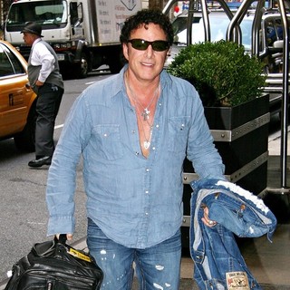 Neal Schon, Journey in Celebrities Arriving at The Manhattan Hotel