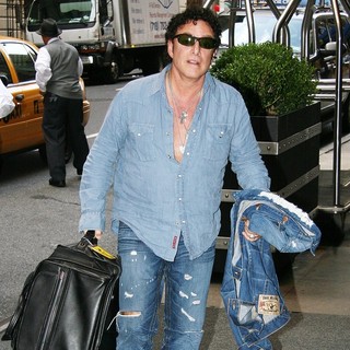Neal Schon, Journey in Celebrities Arriving at The Manhattan Hotel