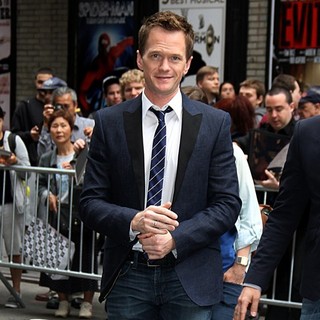 Neil Patrick Harris in Celebrities Arriving for The Late Show with David Letterman