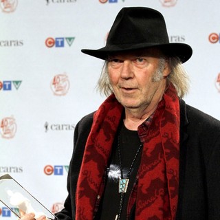 Neil Young in The 2011 JUNO Awards - Press Room