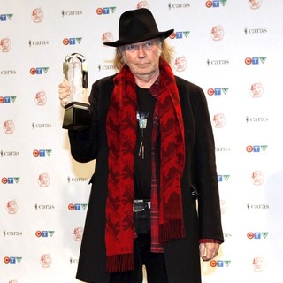 Neil Young in The 2011 JUNO Awards - Press Room