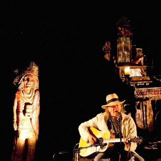 Neil Young in Neil Young Performing Benefit Concert for UCSF Benioff Children's Hospital - Inside