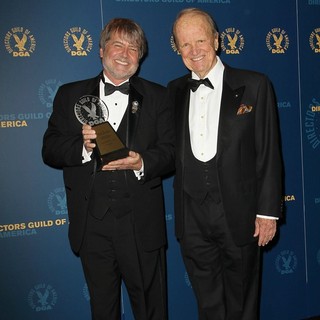 Dency Nelson, George Stevens Jr. in 65th Annual Directors Guild of America Awards - Press Room