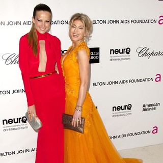 Petra Nemcova, Hofit Golan in The 20th Annual Elton John AIDS Foundation's Oscar Viewing Party - Arrivals