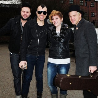 Neon Trees in Neon Trees Arrives at 103 Radio Station