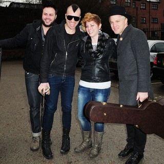 Neon Trees in Neon Trees Arrives at 103 Radio Station