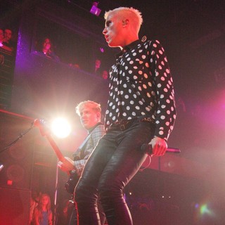 Chris Allen, Tyler Glenn, Neon Trees in Neon Trees Performing at The Nylon Summer Music Tour
