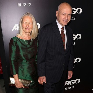 Suzanne Newlander, Alan Arkin in Argo - Los Angeles Premiere