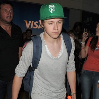 Niall Horan, One Direction in Niall Horan Arrives Back Home to England