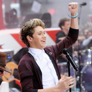 Niall Horan, One Direction in One Direction Performing Live on The Today Show