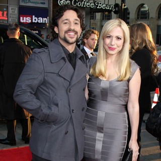 Thomas Ian Nicholas, DJ Colette in American Reunion Los Angeles Premiere - Arrivals
