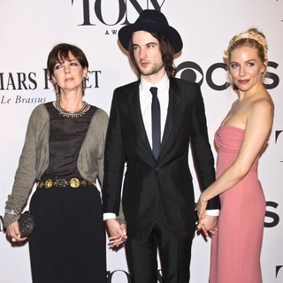 Tom Sturridge in The 67th Annual Tony Awards - Arrivals - nicholls-sturridge-miller-67th-annual-tony-awards-02