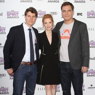 Jeff Nichols, Jessica Chastain, Michael Shannon in 27th Annual Independent Spirit Awards - Arrivals