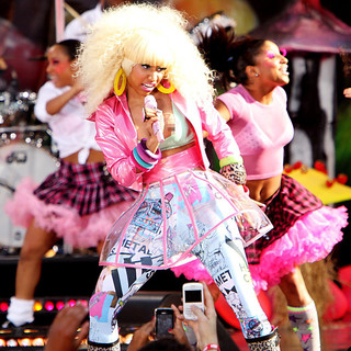 Nicki Minaj in Nicki Minaj Performance on ABC's Good Morning America as Part of Their Summer Concert Series