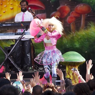 Nicki Minaj in Nicki Minaj Performance on ABC's Good Morning America as Part of Their Summer Concert Series