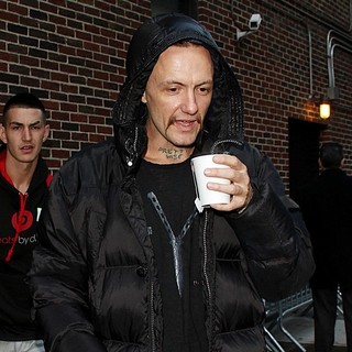 Ninja, Die Antwoord in Celebrities Outside of The Ed Sullivan Theater for The Late Show with David Letterman