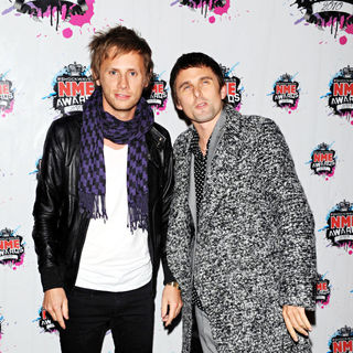 Dominic Howard, Matthew Bellamy in Shockwaves NME Awards 2010 - Arrivals