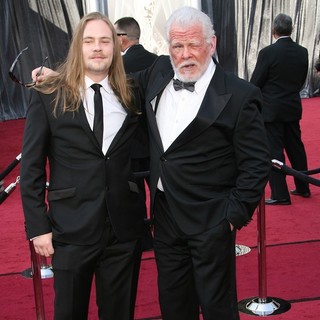 Brawley Nolte, Nick Nolte in 84th Annual Academy Awards - Arrivals